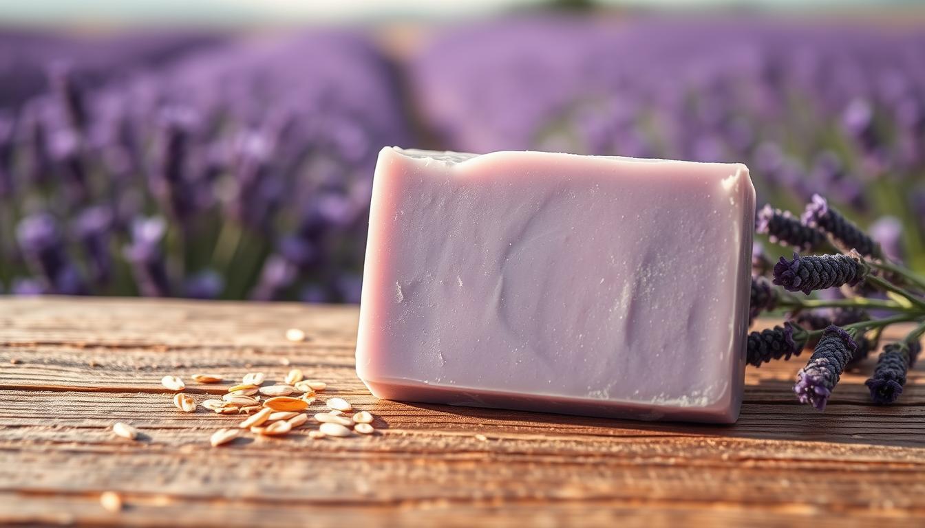 The Benefits of Lavender & Oatmeal in a Bar of Soap