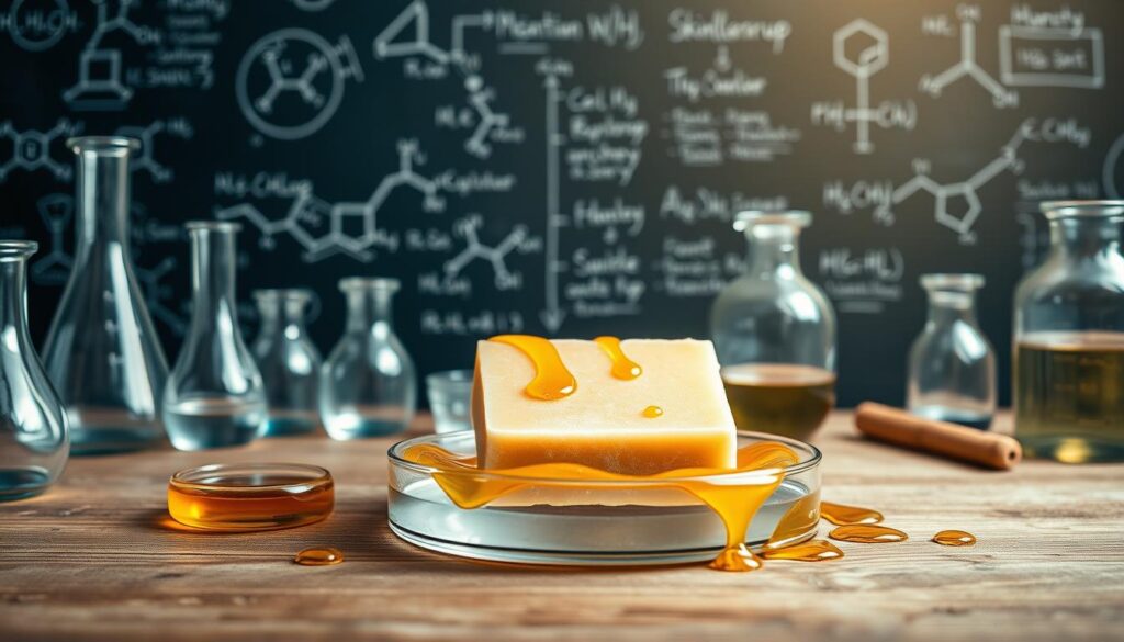 honey soap science