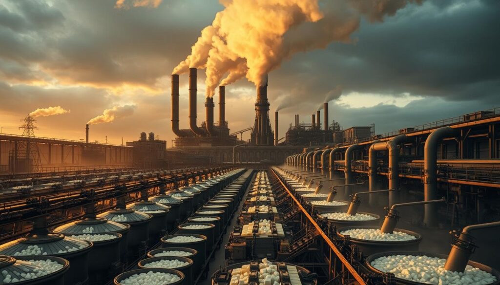 industrial soap production