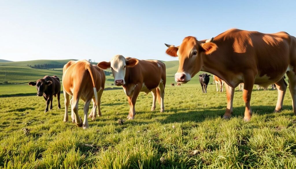 Ethical small farm raising grass-fed cattle Ethical small farm raising grass-fed cattle