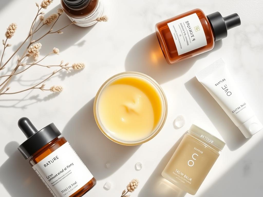 Minimalist skincare routine featuring tallow balm Minimalist skincare routine featuring tallow balm